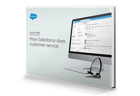 A Quick Peek at How Salesforce Does Customer Service