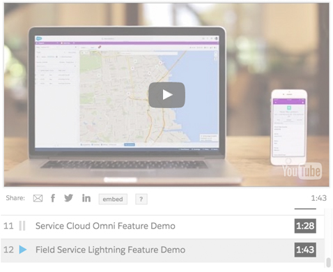 Service Cloud demo