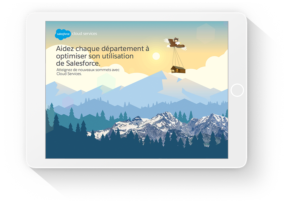 Découvrez comment Cloud Services peut vous aider à atteindre vos principaux objectifs au sein de vos différents services (service informatique, ventes, service client, marketing). 