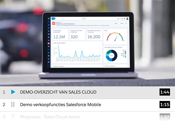 Sales Cloud demo