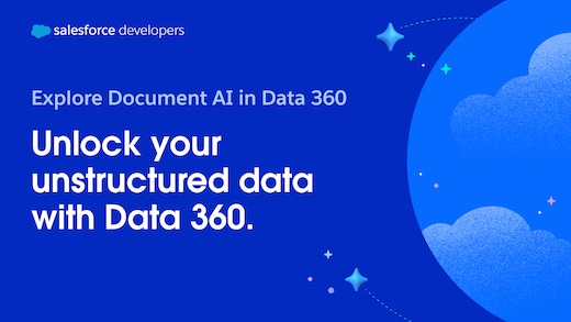Explore Document AI in Data 360
