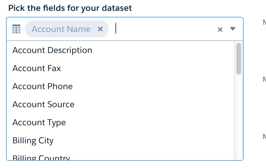 These two images depict how selections in the widget are placed into an array.