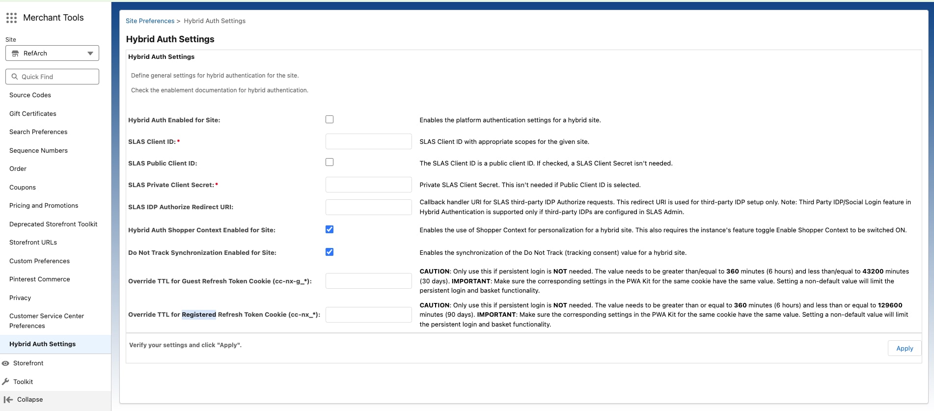 Hybrid Auth Setup in Business Manager