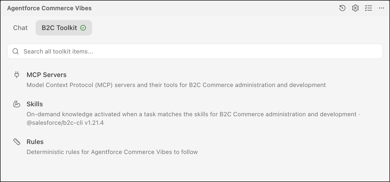 Browse the toolkit