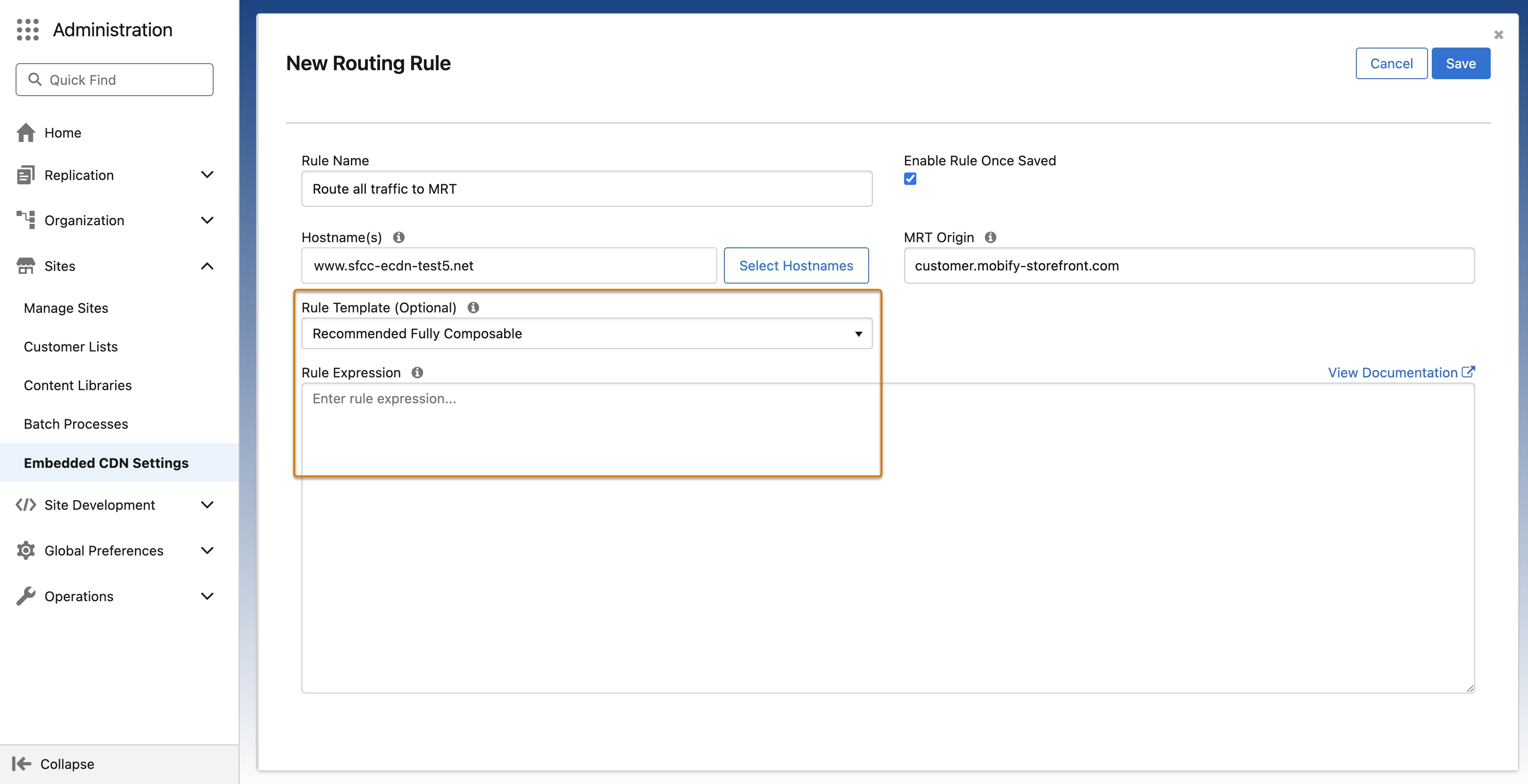 Associated screenshot