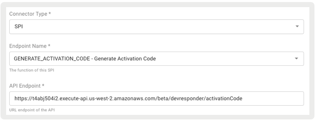 The CMS shows SPI settings.