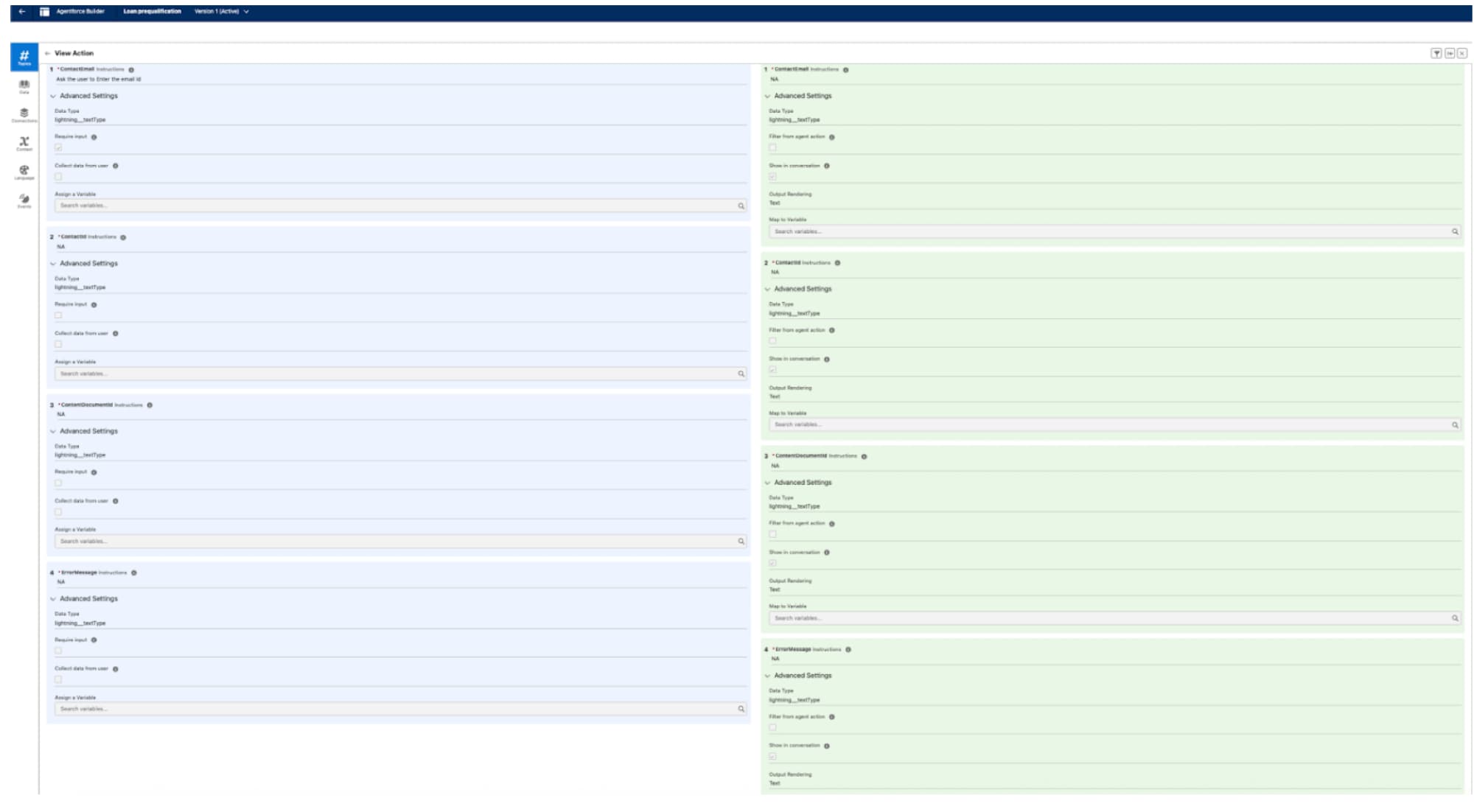 Input-Output Configuration