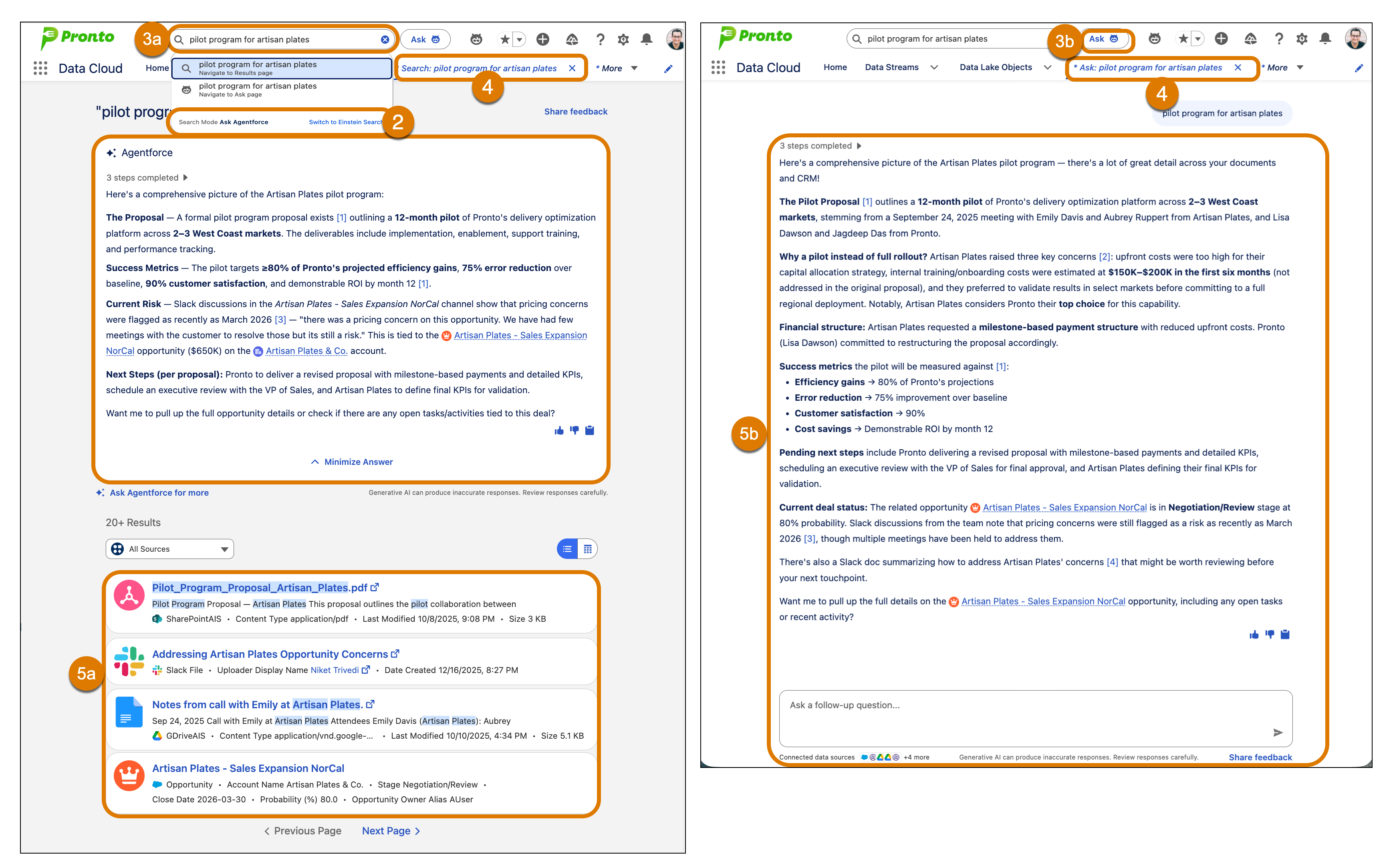 Image of Search and Ask mode