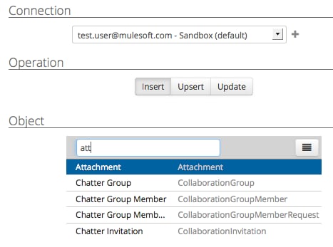 Import task with Attachment object selected in the object list.