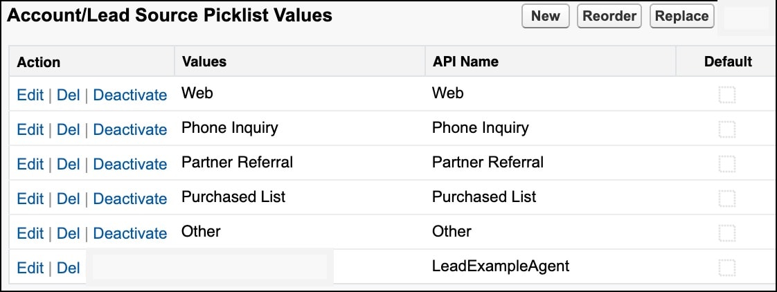 decision element to see if the lead exists