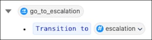 A transition utility in a subagent's actions available for reasoning in Canvas view
