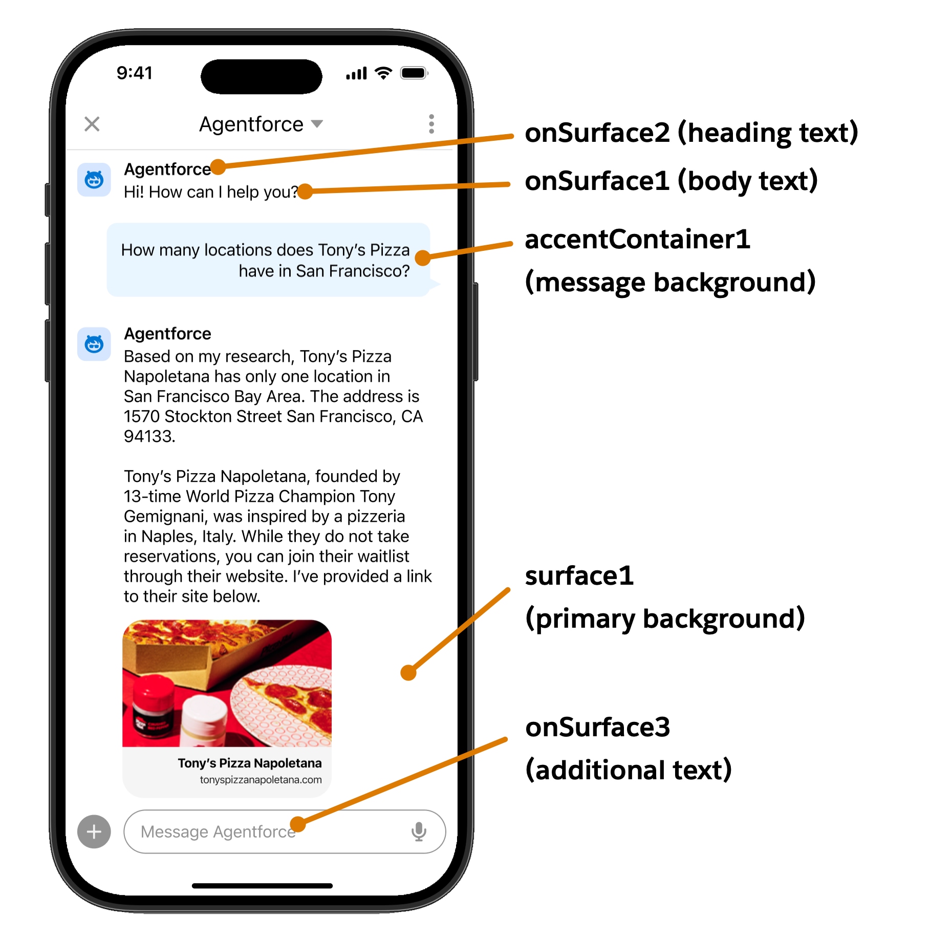 Agentforce Mobile SDK Branding