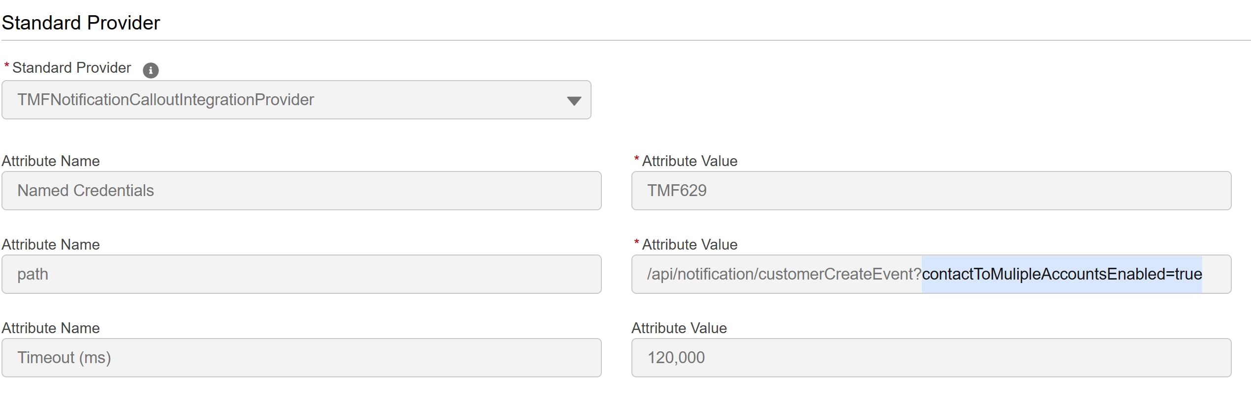 Contact Multiple Accounts