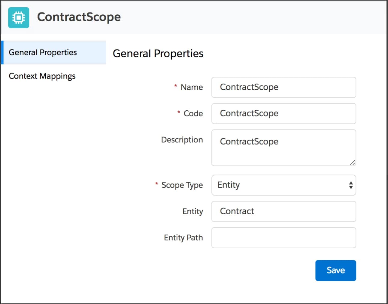 Contract Shape - Contract Scope