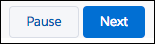 A custom flow footer
