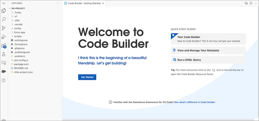 Welcome to Code Builder