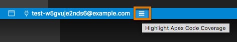 Enable Apex test visual code coverage