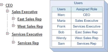Hierarchy and roles