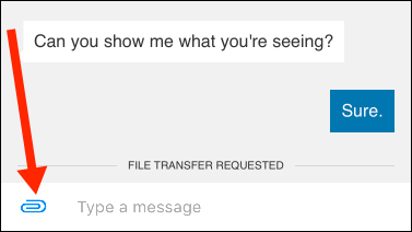 Attach file from app